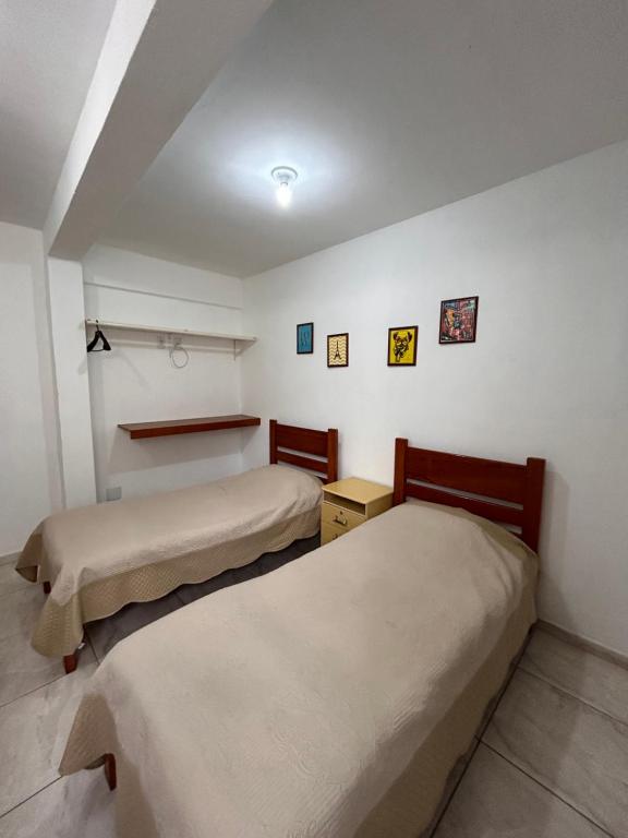 Postel nebo postele na pokoji v ubytování Thiferer Hostel