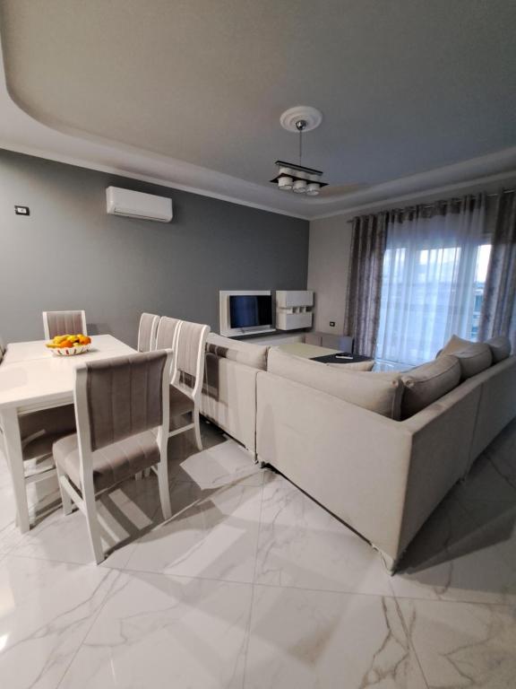 Kuchyň nebo kuchyňský kout v ubytování Gili & Delo luxury Apartments