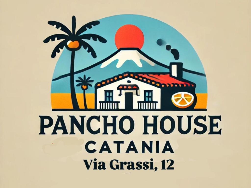 a logo for a pancho house catalina viva grassega at Pancho House Catania in Catania