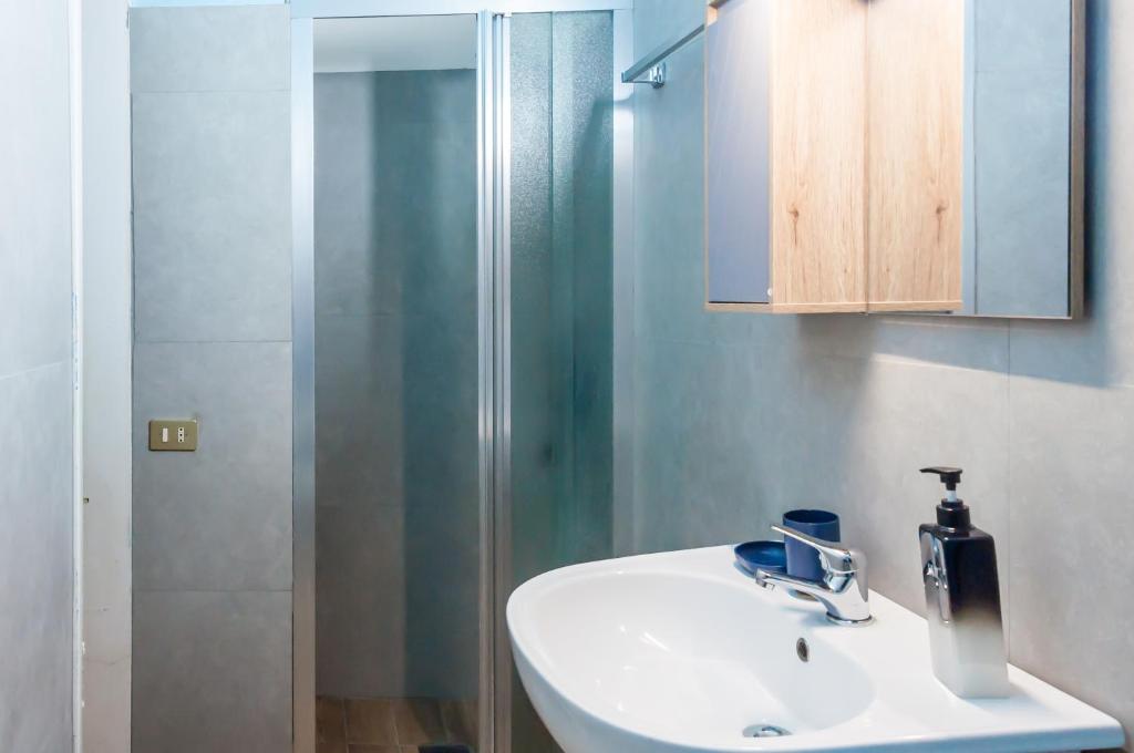 Kúpeľňa v ubytovaní Apartment Odesos