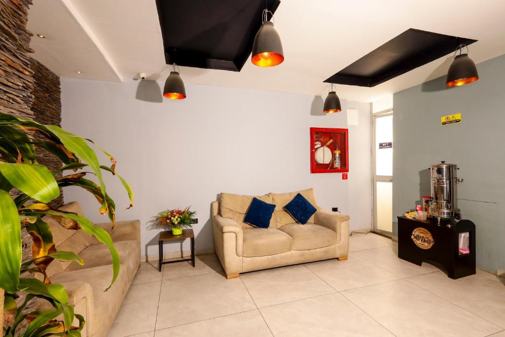 Posezení v ubytování HOTEL HTL