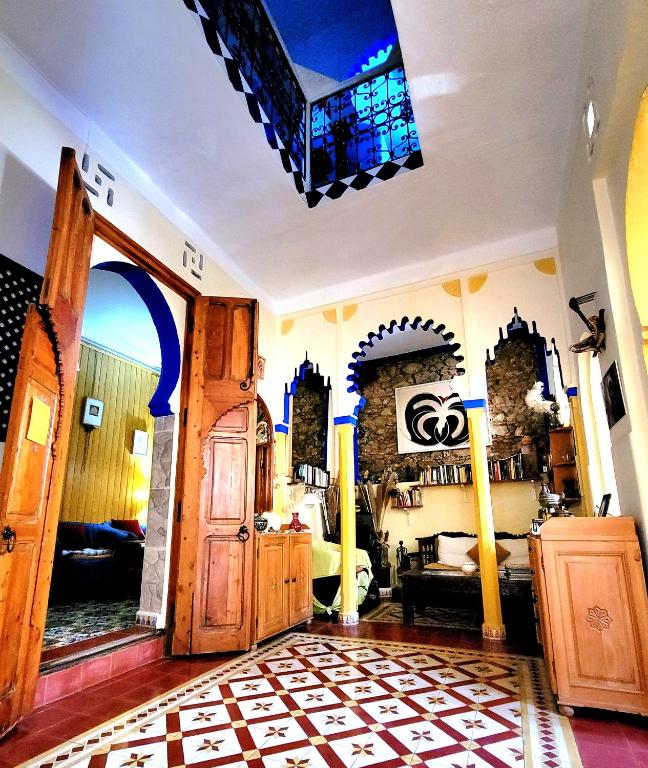 Istumisnurk majutusasutuses Hotel Gernika