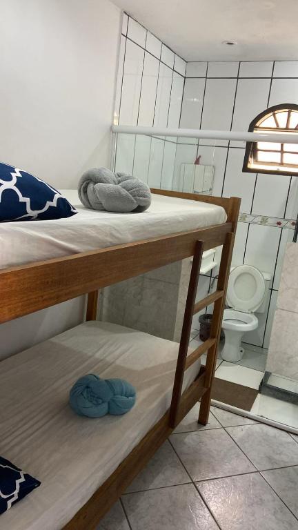 Koupelna v ubytování Hostel ABC
