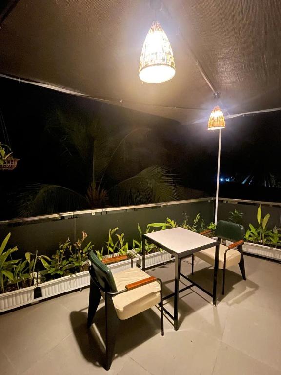 Balkón nebo terasa v ubytování Experience Homestay