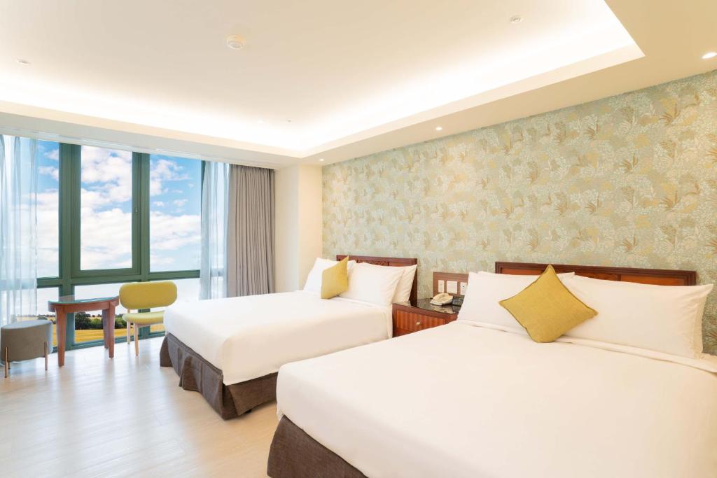 Formosan Naruwan Hotel - 新装修的豪华四倍房间