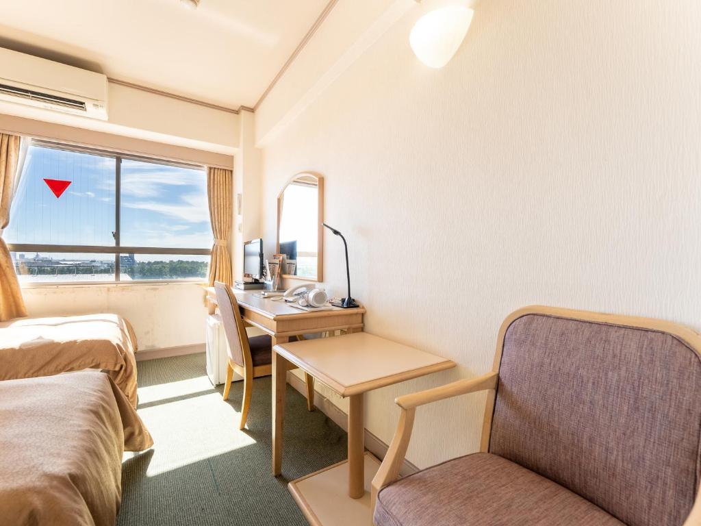 Posezení v ubytování Tabist Hotel Ginga Kisarazu
