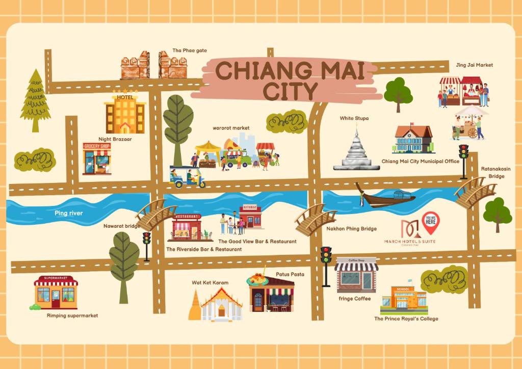 March Hotel & Suite Riverside - Resim 9