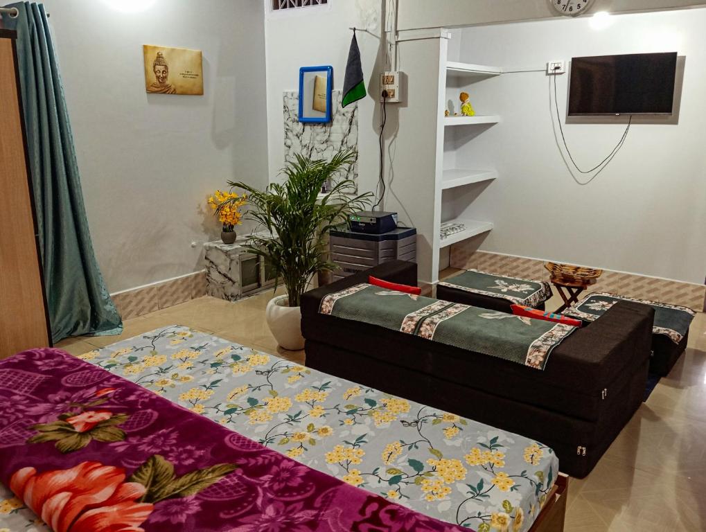 TV a/nebo společenská místnost v ubytování The Townstay