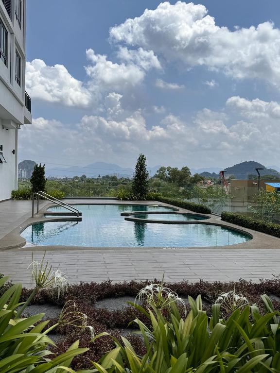 Bazén v ubytování Sunway Onsen Suite nebo v jeho okolí