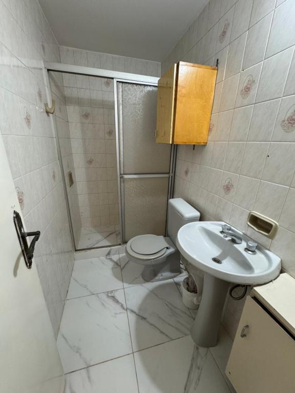 Koupelna v ubytování La Casita Del Viajero
