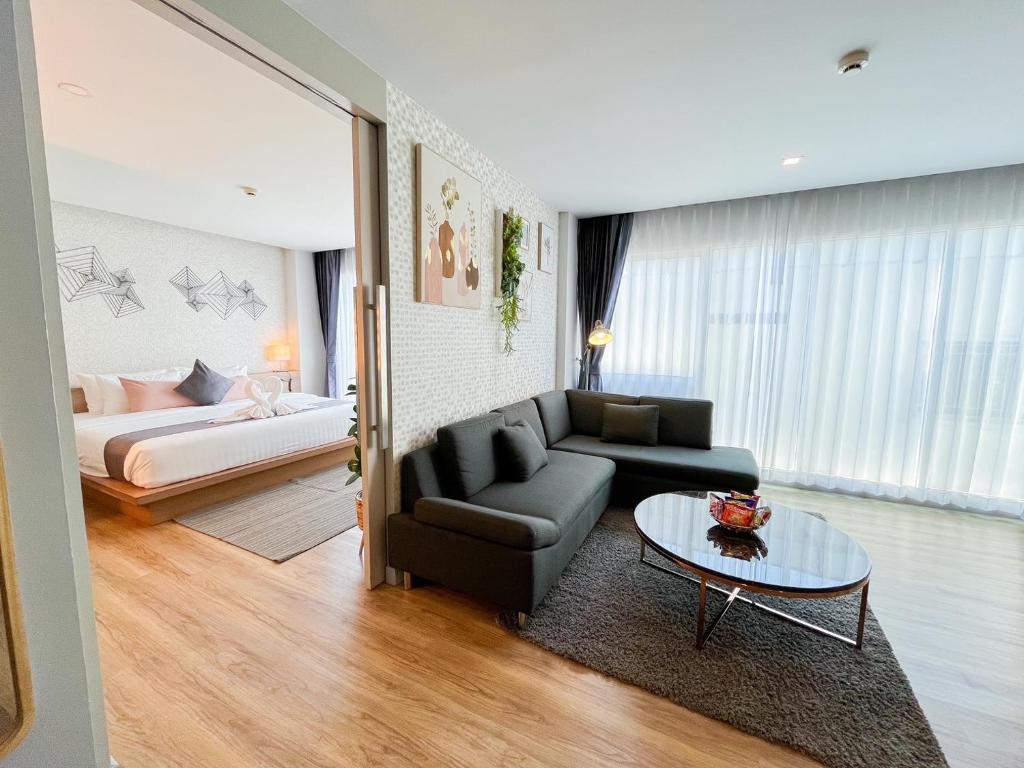 Postel nebo postele na pokoji v ubytování Slive Hotel