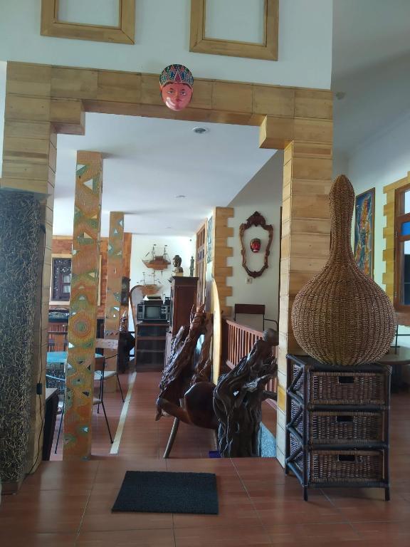 Posezení v ubytování Mini Tiga Homestay