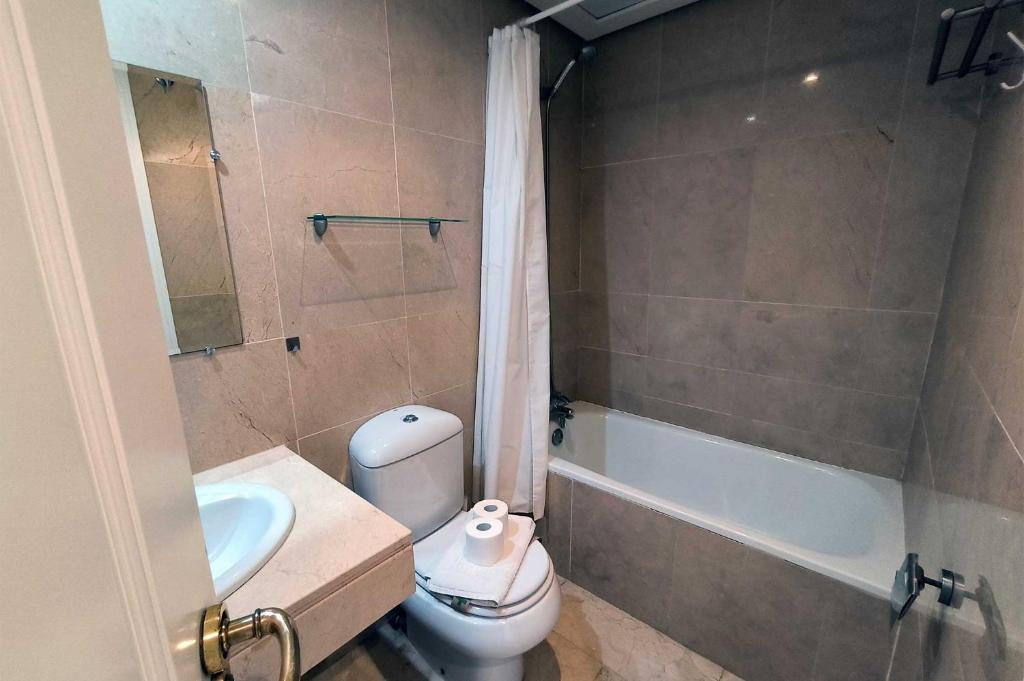 Kúpeľňa v ubytovaní Marina Real 112
