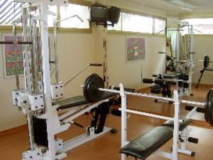 Fitness centrum a/nebo fitness zařízení v ubytování Hotel Rosa Nàutica