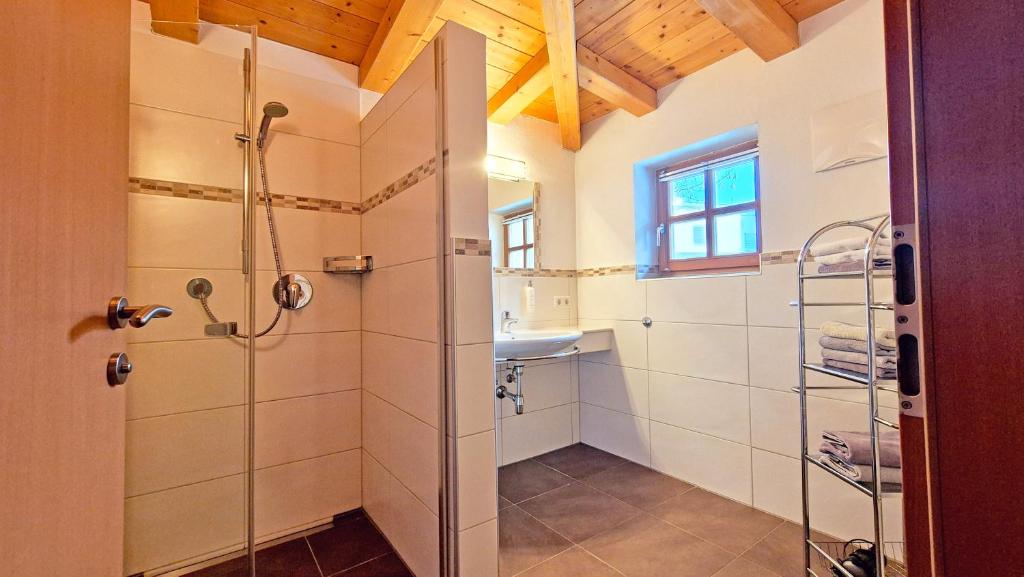 Kúpeľňa v ubytovaní Almliesl PIES-458