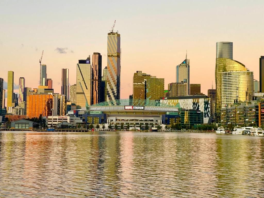 Nespecifikovaný výhled na destinaci Melbourne nebo výhled na město při pohledu z ubytování v soukromí
