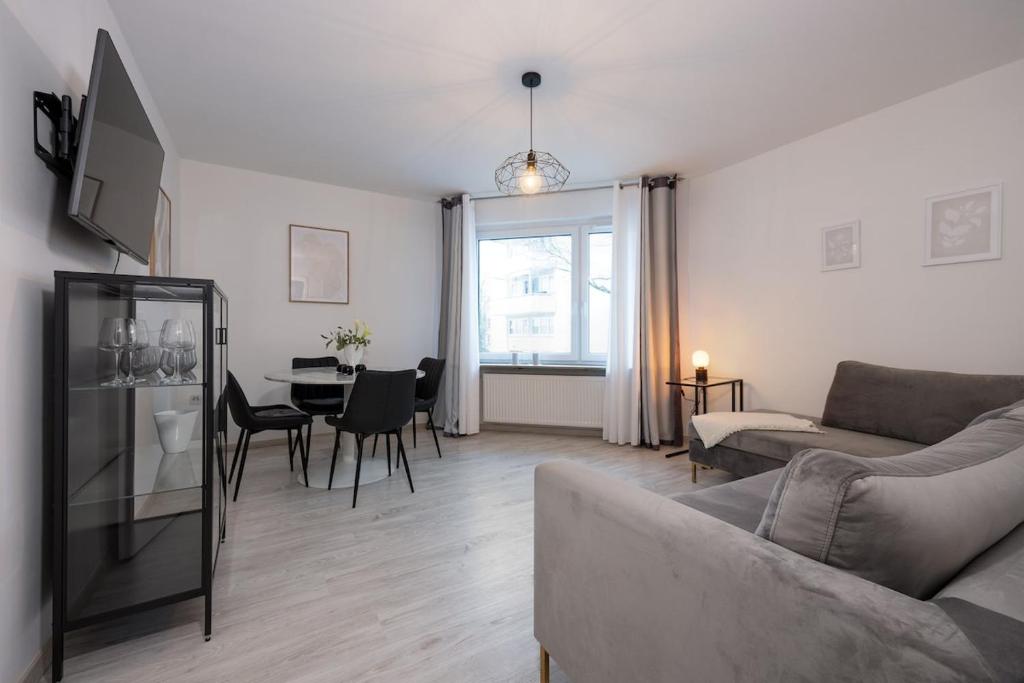 Χώρος καθιστικού στο Modern & central 2-room apartment