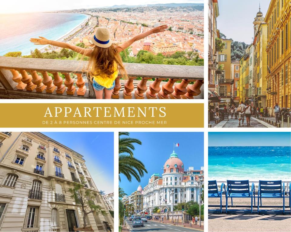 Appartement Nice Centre Proche Mer Carré d'Or