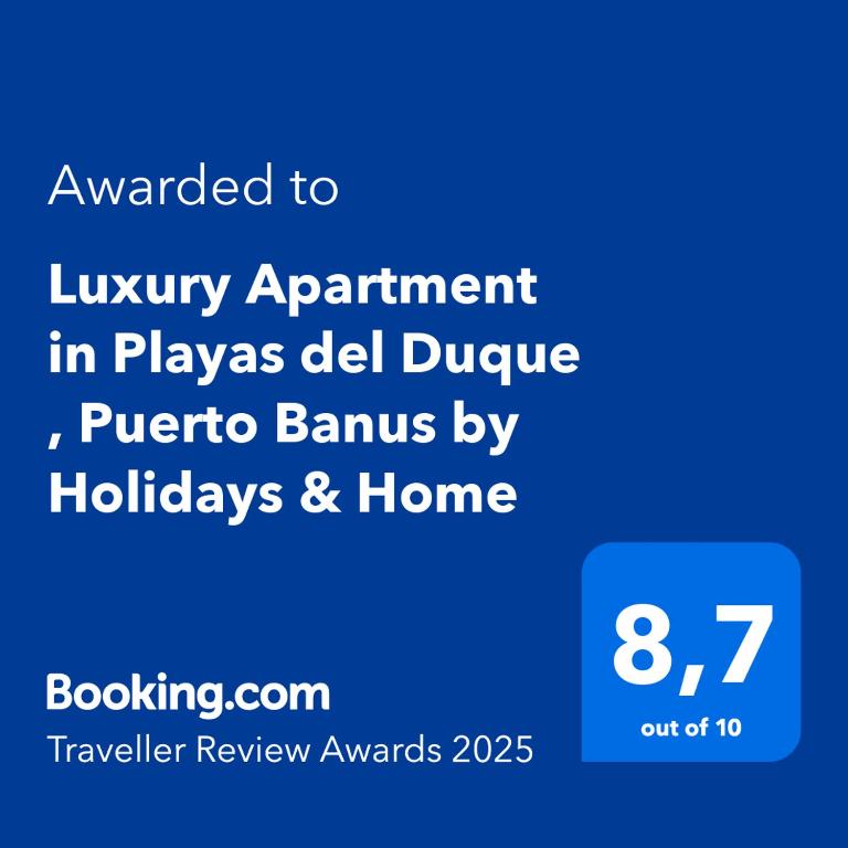 Holidays & Home Luminous Apartment in Playas del Duque , Puerto Banus