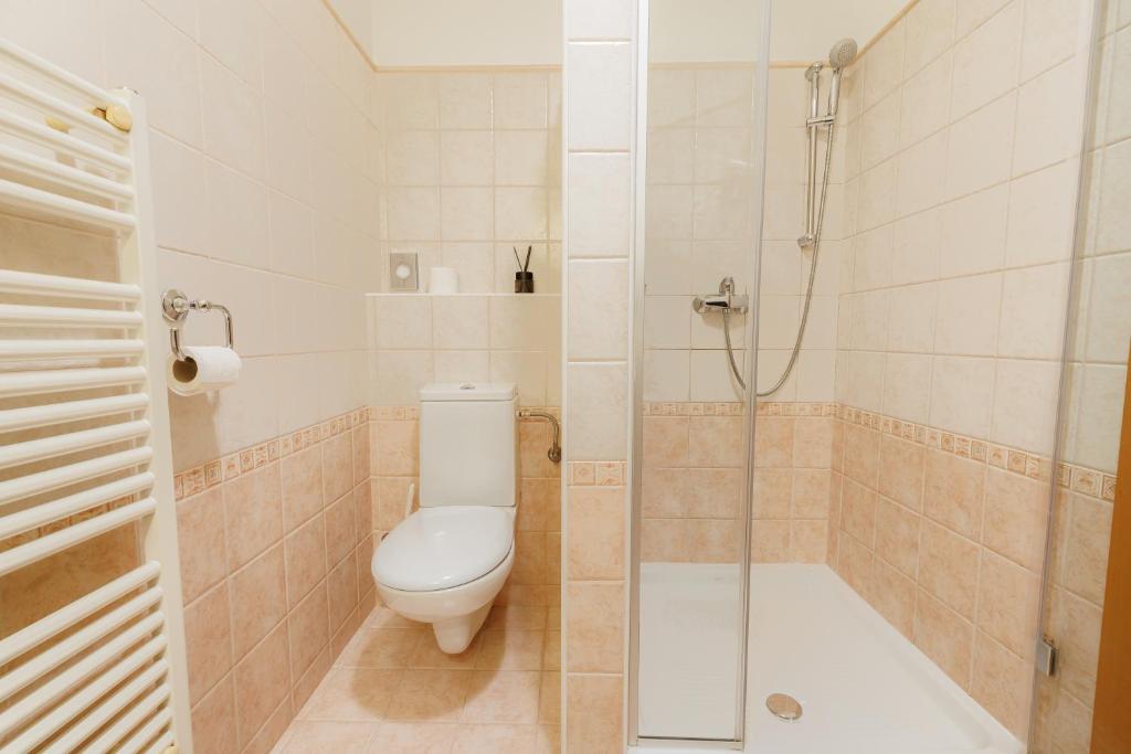 Koupelna v ubytování Pri Žabarju Bed & Breakfast Ljubljana