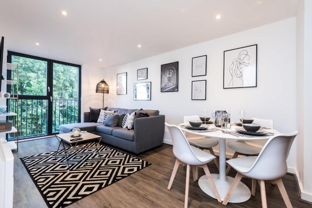 Posezení v ubytování Chavasse Cove Sleeping 6 Guests With Parking