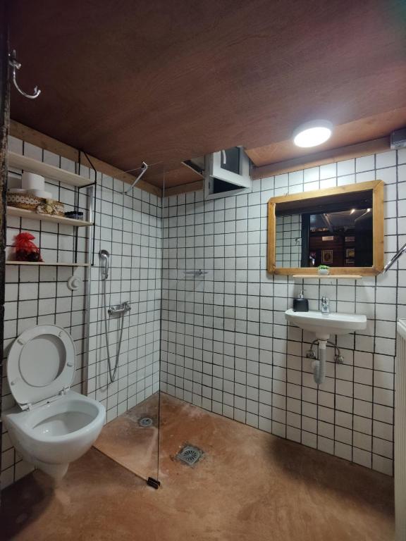 Łazienka w obiekcie katafygio-oiti