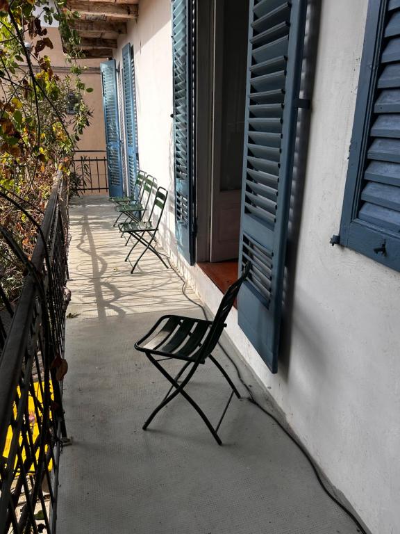 Balkón nebo terasa v ubytování Sapore Piemontese