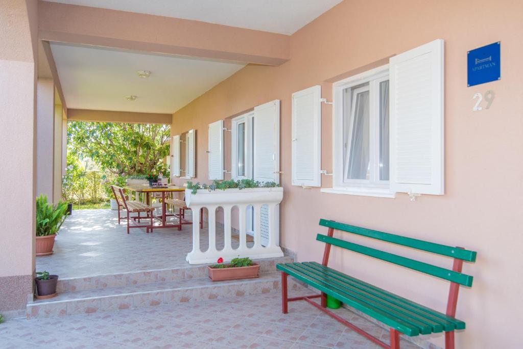 Balkón alebo terasa v ubytovaní Apartment Samac