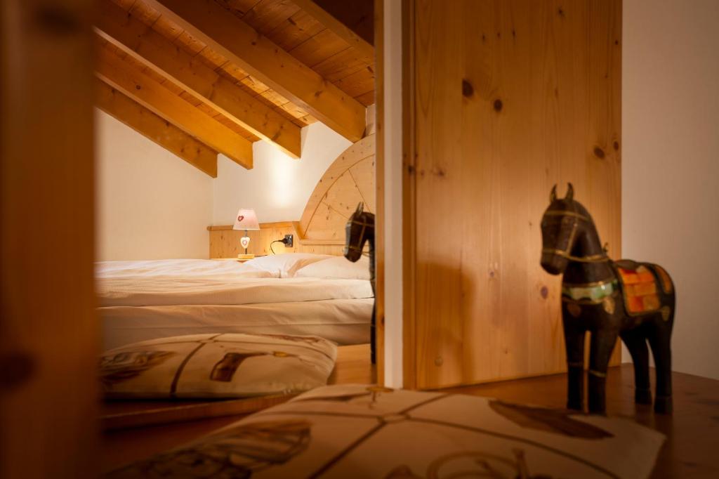 Postel nebo postele na pokoji v ubytování Agritur Bontempelli