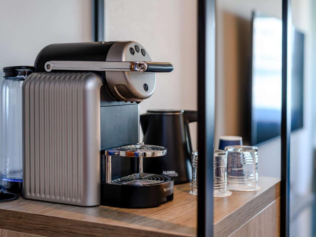 Kuchyň nebo kuchyňský kout v ubytování Novotel Zurich City West