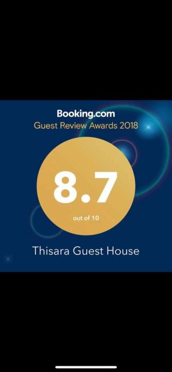 Certifikát, hodnocení, plakát nebo jiný dokument vystavený v ubytování Thisara Pool Hotel Kataragama & Yala-Kabiliththa Safari