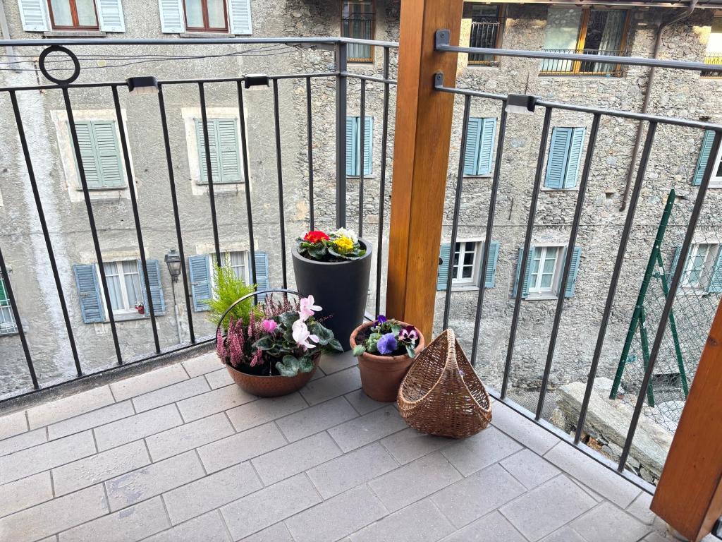 Balkón nebo terasa v ubytování casa di Gio