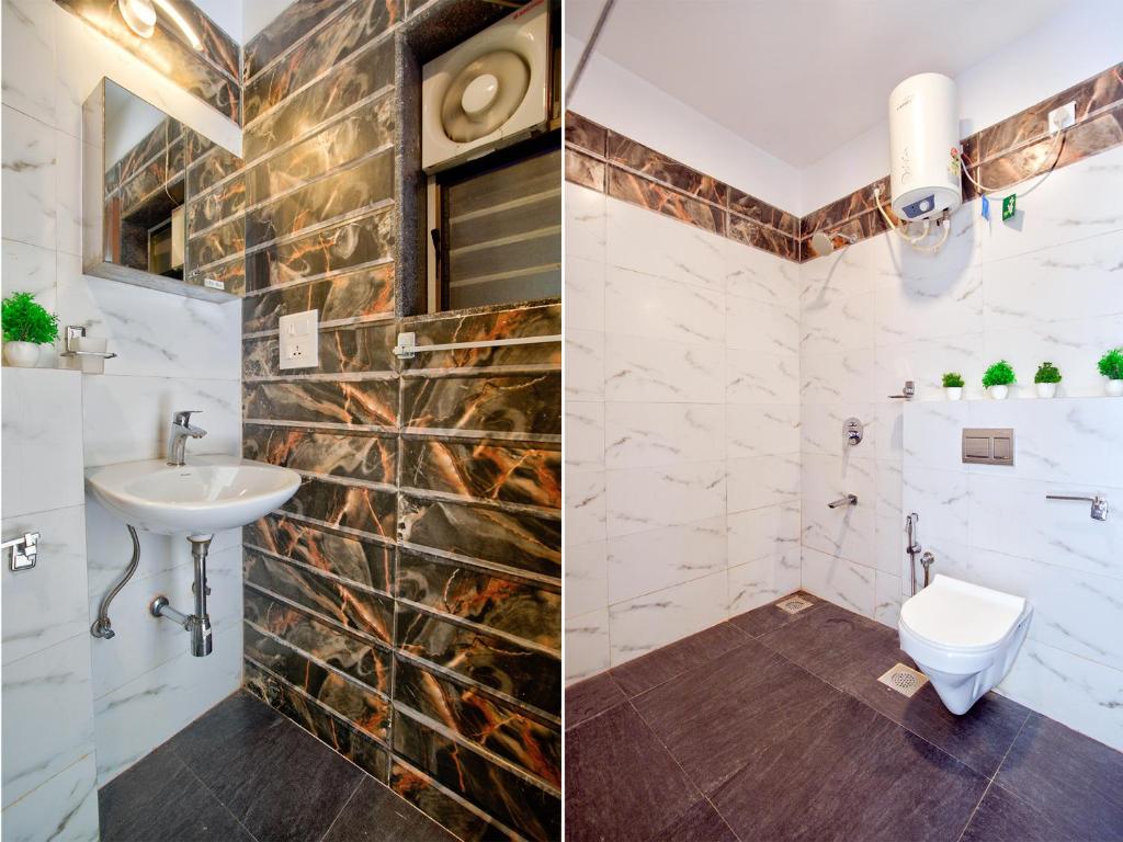 Koupelna v ubytování Luxury 3BHK Villa by BlueWave Hospitality