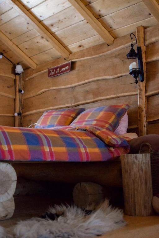 Postel nebo postele na pokoji v ubytování Zonamita house