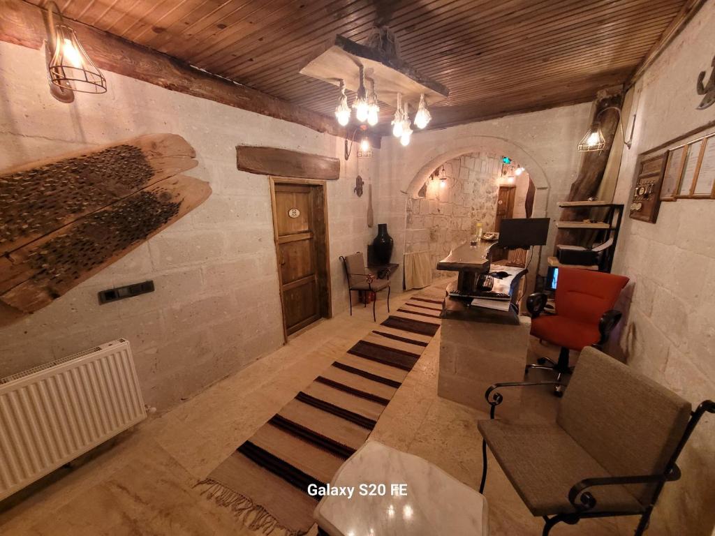 Posezení v ubytování LA DiAS CAVE CAPPADOCİA