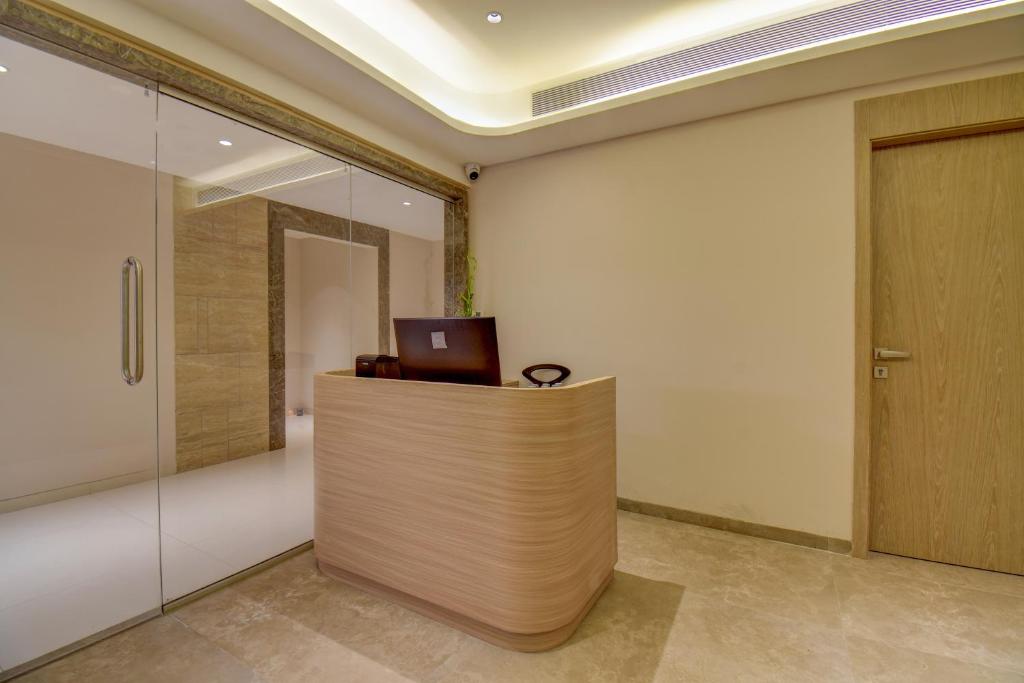 Vstupní hala nebo recepce v ubytování THE SSK Solitaire , Boutique Hotel and SPA