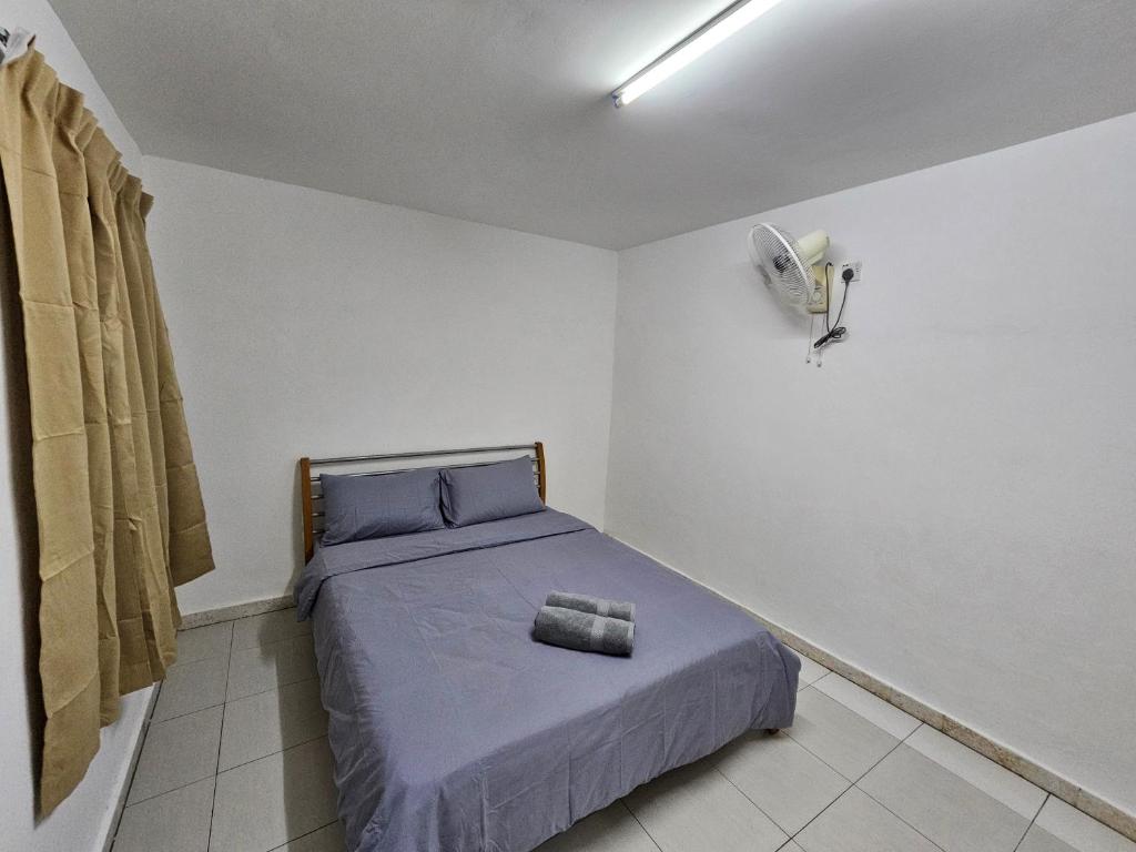 Postel nebo postele na pokoji v ubytování Rain Forest Hostel