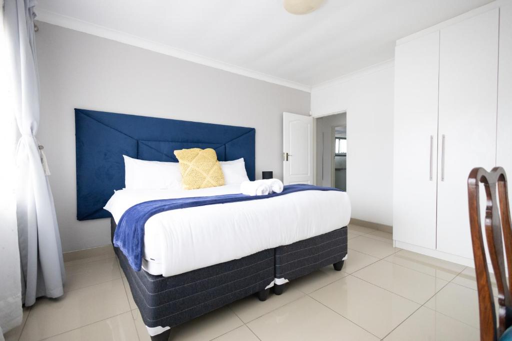Ένα ή περισσότερα κρεβάτια σε δωμάτιο στο Safi Luxury Apartment 7