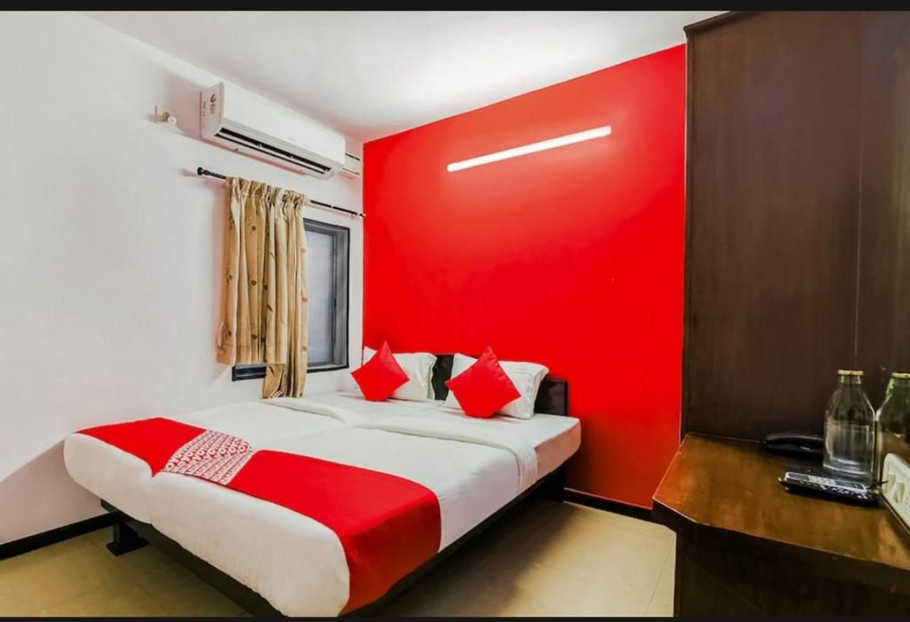 Postel nebo postele na pokoji v ubytování HM hotel