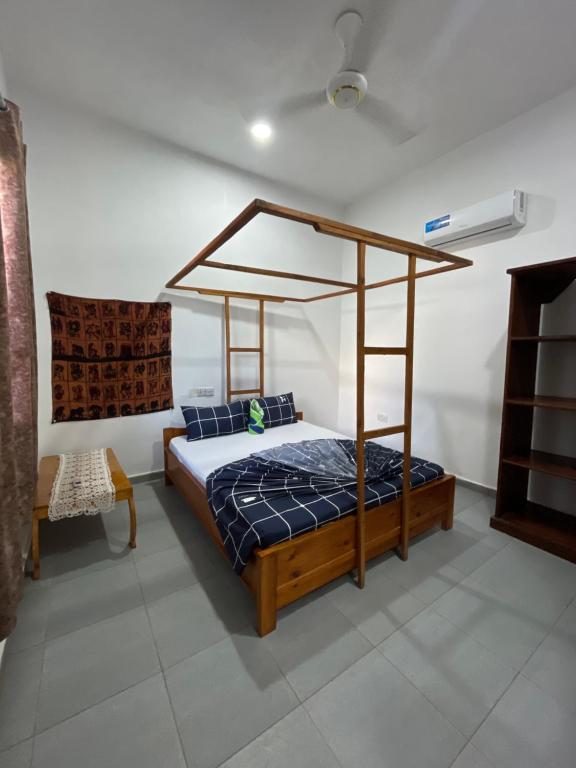 Postel nebo postele na pokoji v ubytování pole inn villa