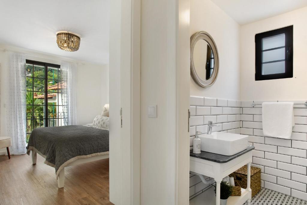Postel nebo postele na pokoji v ubytování Casa Francisco