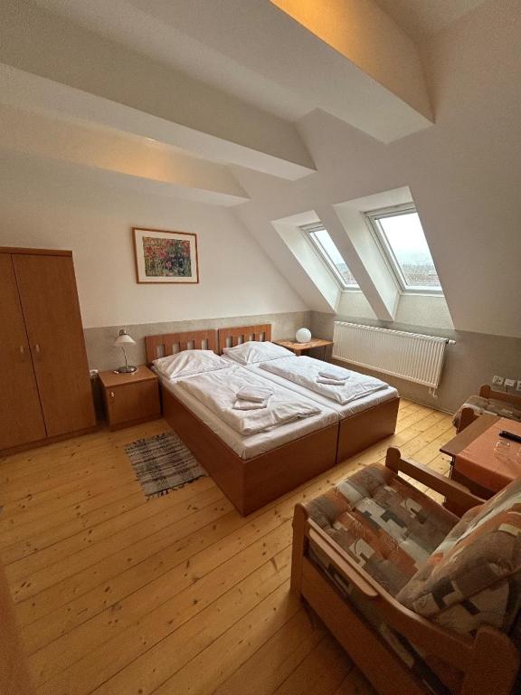 Postel nebo postele na pokoji v ubytování Hotel Allvet