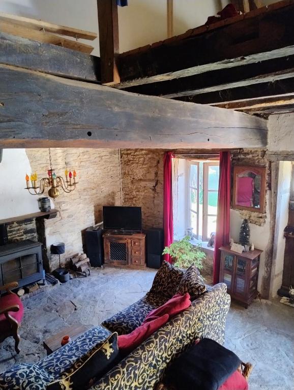 Postel nebo postele na pokoji v ubytování BNB Calme