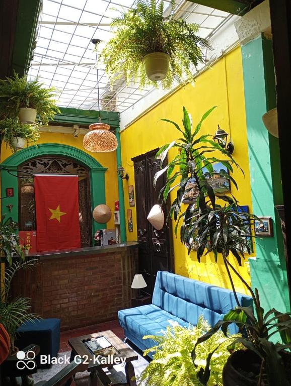 Posezení v ubytování Hostal Hanoi en Bogotá