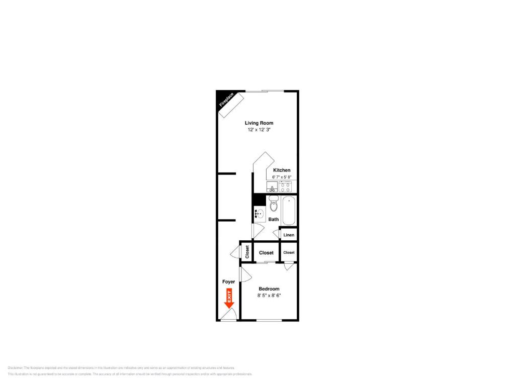 Plantegning af Hunters Lodge