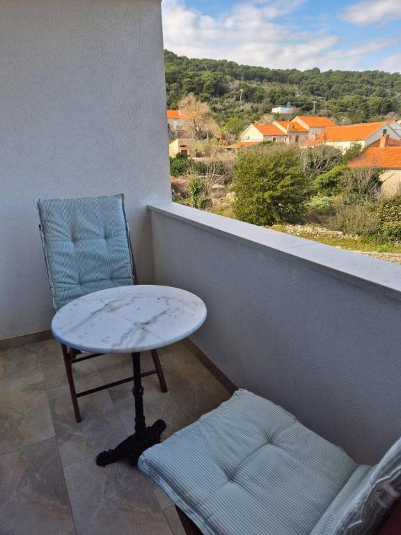 Balkón nebo terasa v ubytování K-Rooms