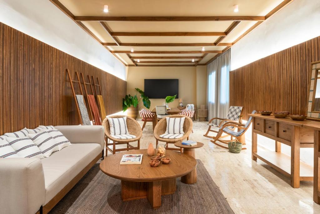 TV a/nebo společenská místnost v ubytování Zel Punta Cana- All inclusive