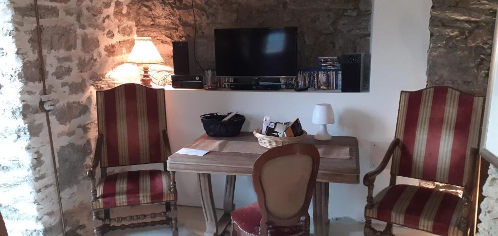 TV a/nebo společenská místnost v ubytování A Scontra