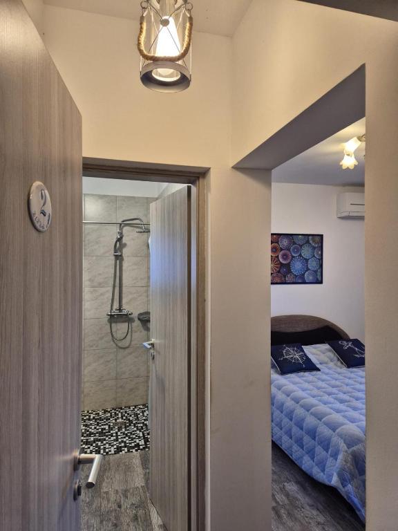 Koupelna v ubytování K-Rooms