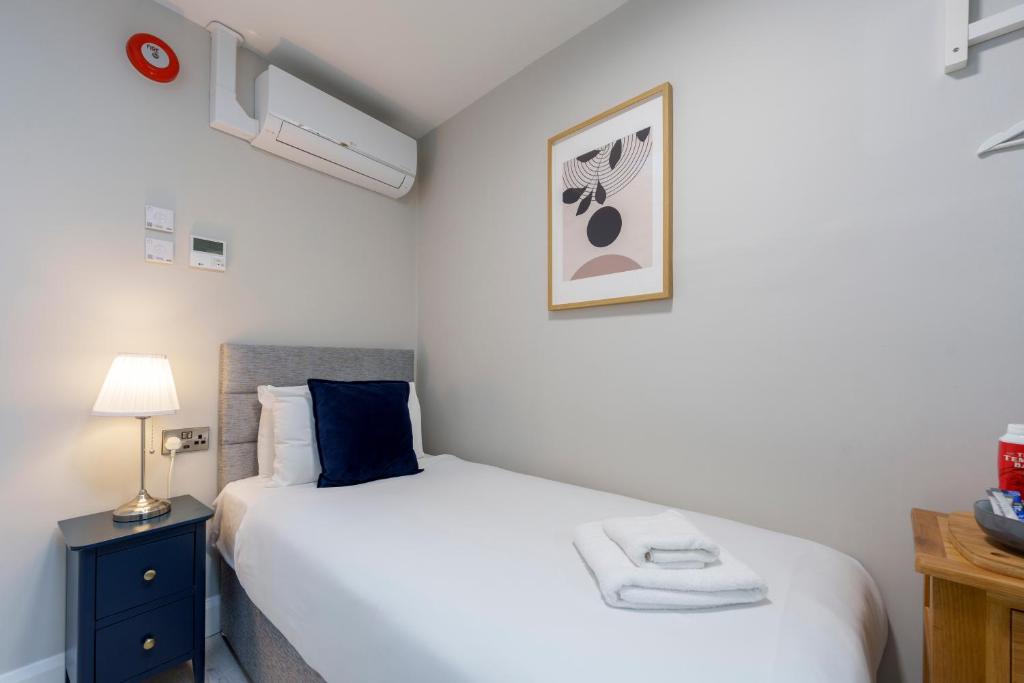 Letto o letti in una camera di The Temple Bar Lane